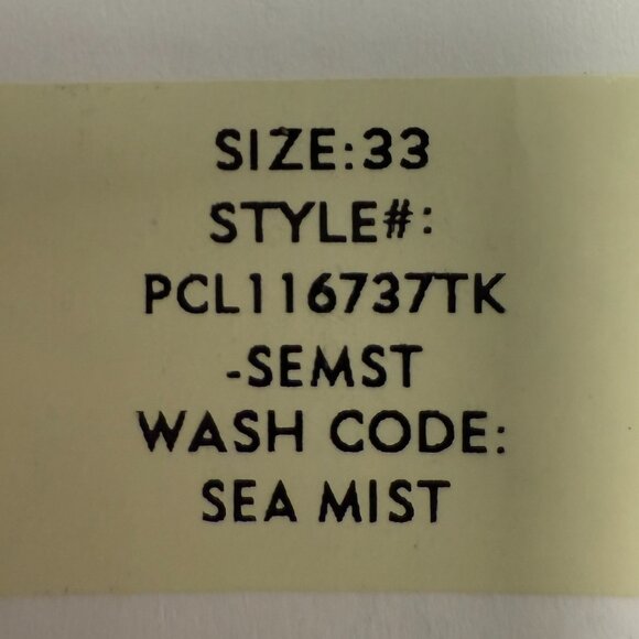 NWT Women's COSMIC BLUE LOVE Erin High Rise Utility Straight Leg Pants- Sz 16/33 - Picture 8 of 14